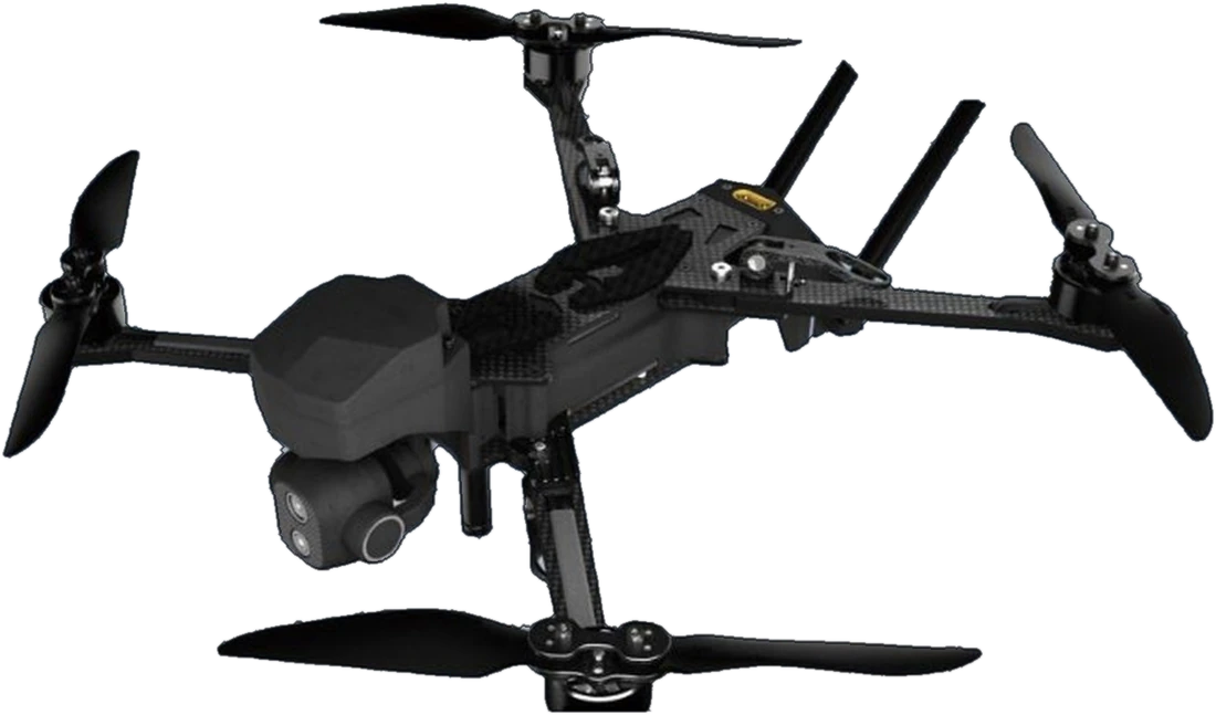 ALIT FPV Fighter Drone Z10, arms deployed