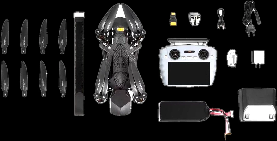 Complete Z10 kit laid out