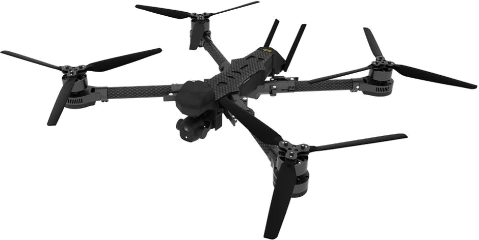 ALIT FPV Fighter Drone Z15, arms deployed
