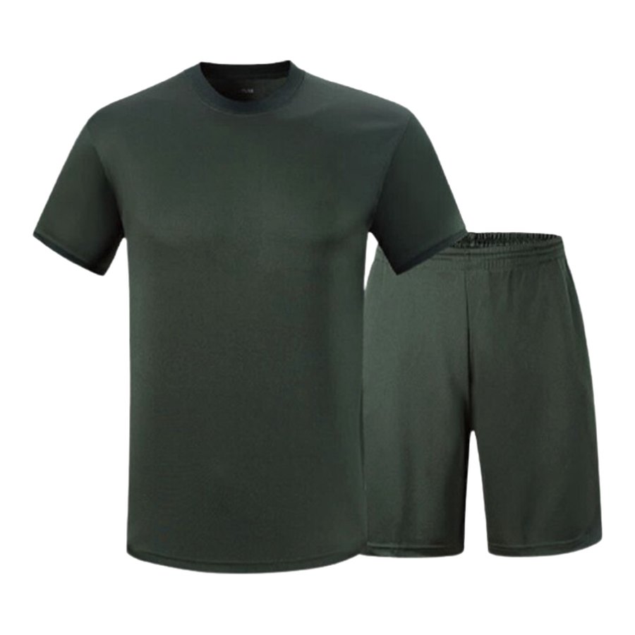 PT Set: T-Shirt & Shorts, Olive