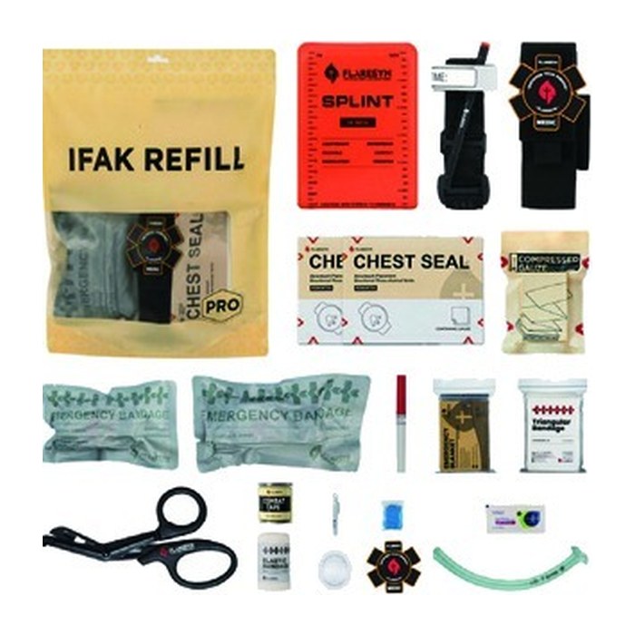 IFAK Refill Kit B – with Metal Tourniquet