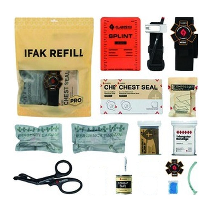 IFAK Refill Kit B – with Metal Tourniquet, Classic
