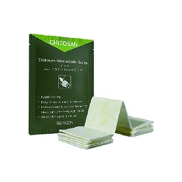 Chitosan Hemostatic Gauze for Rapid Clotting