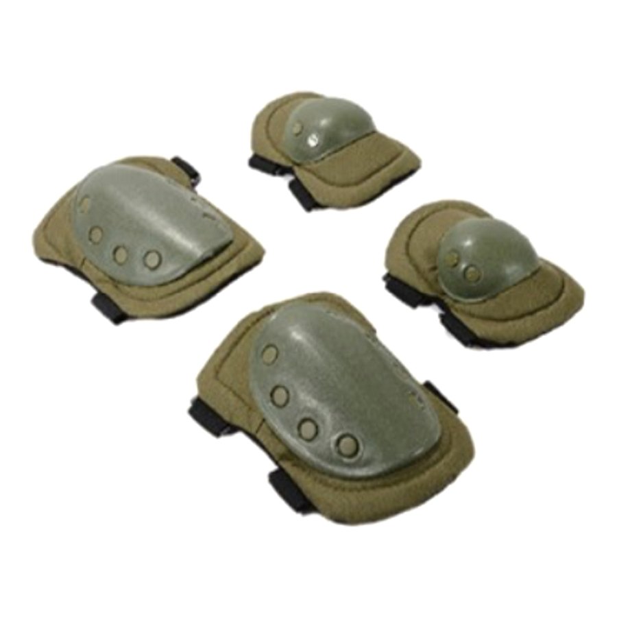 Knee & Elbow Pad Set, Olive